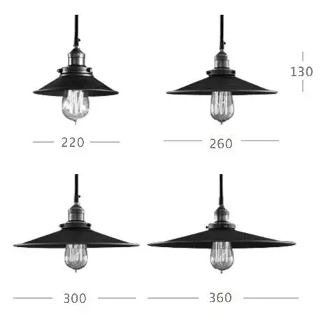 Светильник Imperium Loft 74715-22 CONE — черный, ракурс 3