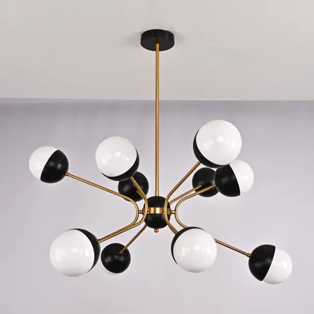 Люстра Imperium Loft 74932-22 REWIRE C.ORB — черный, ракурс 10