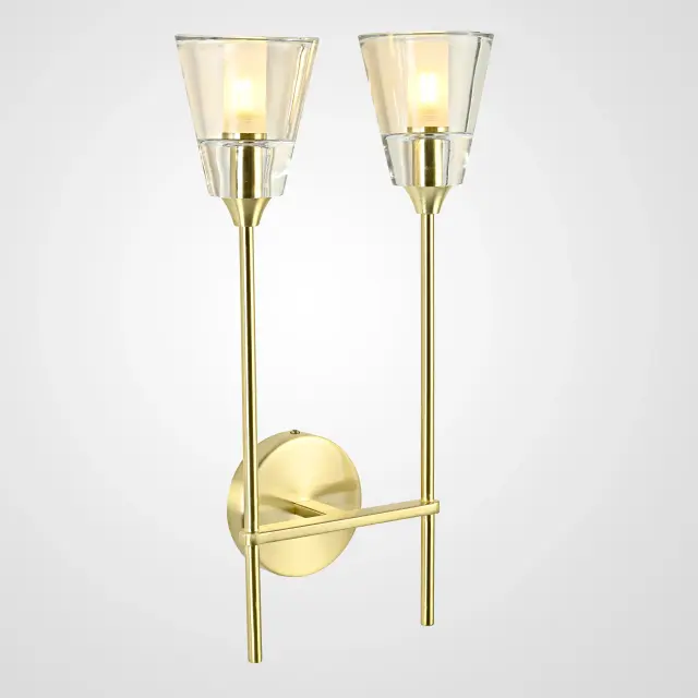 Бра Imperium Loft 75065-22 TORCHE DE VERRE — латунь