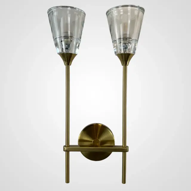 Бра Imperium Loft 75065-22 TORCHE DE VERRE — латунь, ракурс 3