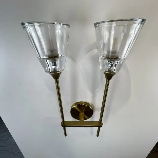 Бра Imperium Loft 75065-22 TORCHE DE VERRE — латунь, ракурс 4