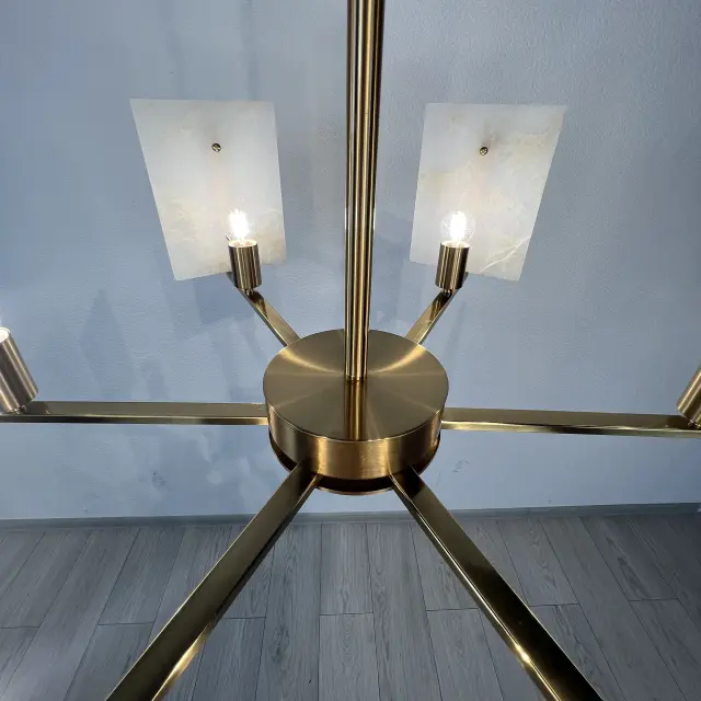 Люстра Imperium Loft 75586-22 MARBLE — латунь, ракурс 16