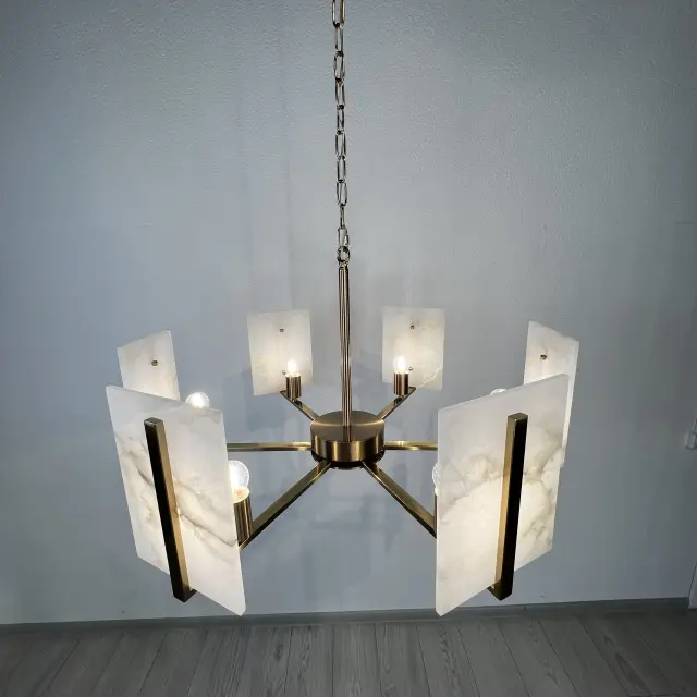 Люстра Imperium Loft 75586-22 MARBLE — латунь, ракурс 6