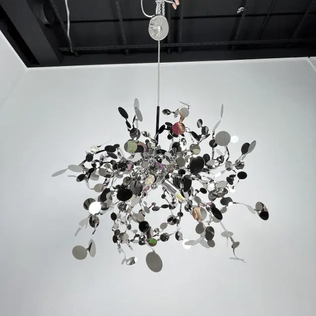 Светильник Imperium Loft 84501-22 TEZANI ARGENT SUSPENSION — хром, ракурс 6