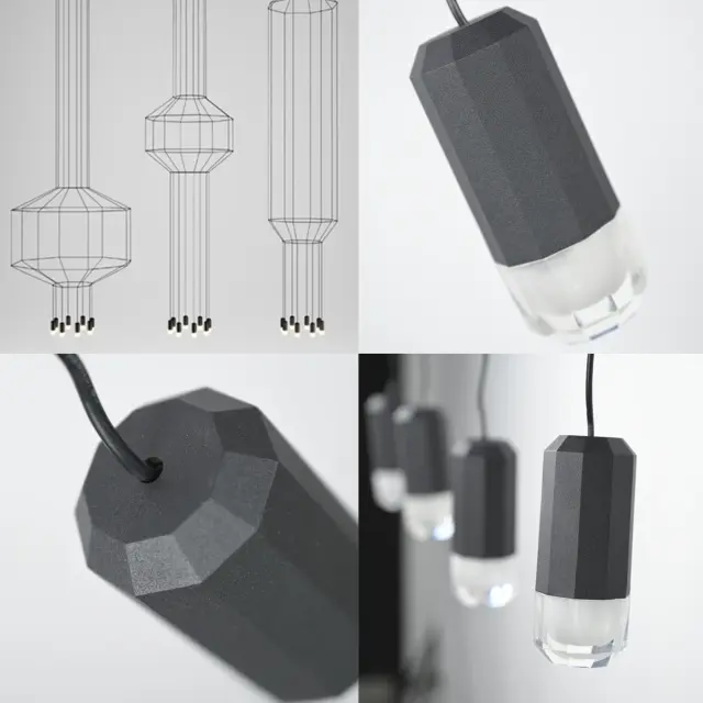 Бра Imperium Loft 84572-22 VIBIA — черный, ракурс 2