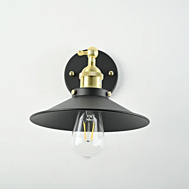 Бра Imperium Loft 84835-22 FACTORY — черный, ракурс 3