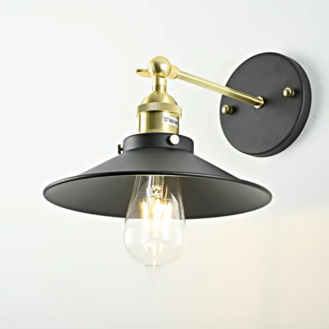 Бра Imperium Loft 84835-22 FACTORY — черный, ракурс 5