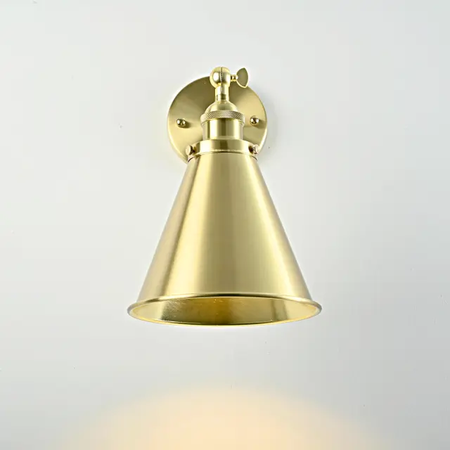 Бра Imperium Loft 84942-22 CONE — золотой, ракурс 3
