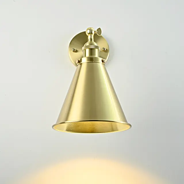 Бра Imperium Loft 84942-22 CONE — золотой, ракурс 4
