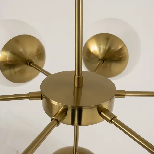 Люстра Imperium Loft 85365-22 COPPER LIGHT CHANDEL — золотой, ракурс 11