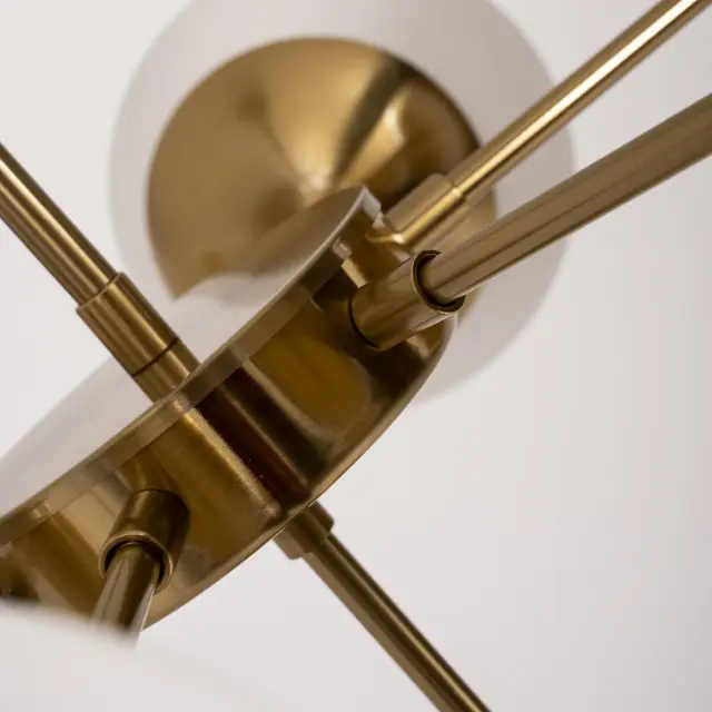 Люстра Imperium Loft 85365-22 COPPER LIGHT CHANDEL — золотой, ракурс 12