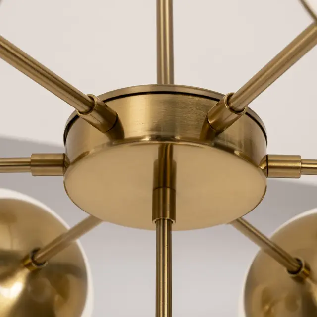 Люстра Imperium Loft 85365-22 COPPER LIGHT CHANDEL — золотой, ракурс 6