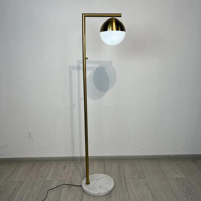 Торшер Imperium Loft 85499-22 GENEVA GLASS — латунь, ракурс 5