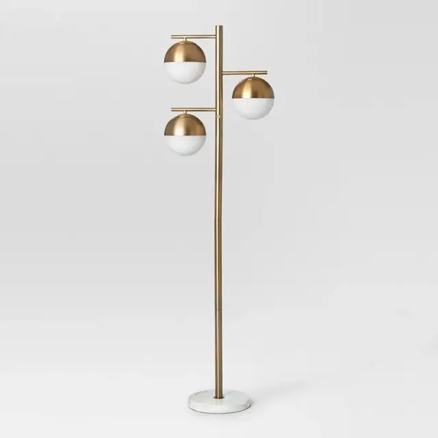 Торшер Imperium Loft 85502-22 GENEVA GLASS — латунь, ракурс 7