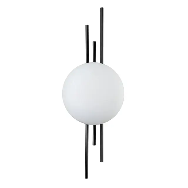 Бра Indigo V000045L ASTRO — черный, ракурс 2