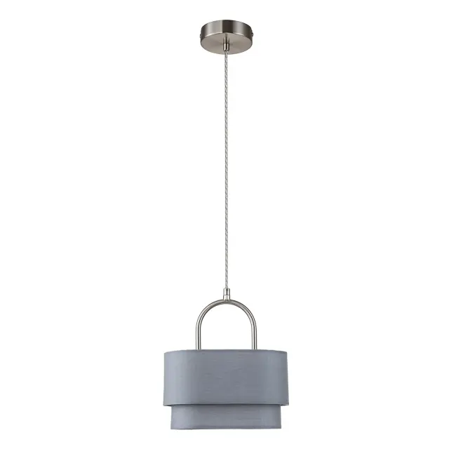 Светильник Indigo V000440 BORSA — никель, ракурс 2