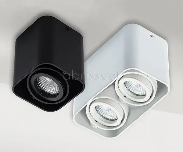 Точечный светильник Italline 5641 white — белый, ракурс 3