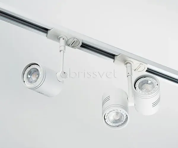 Светильник для однофазного трека Italline 8130 white — белый, ракурс 2