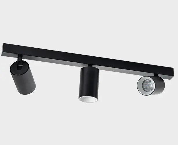 Спот Italline DANNY E3 black — черный, ракурс 4