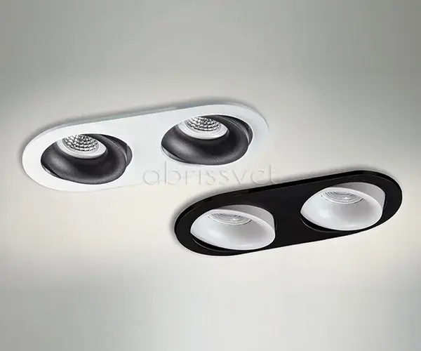 Точечный светильник Italline DE-2002 black — черный, ракурс 3