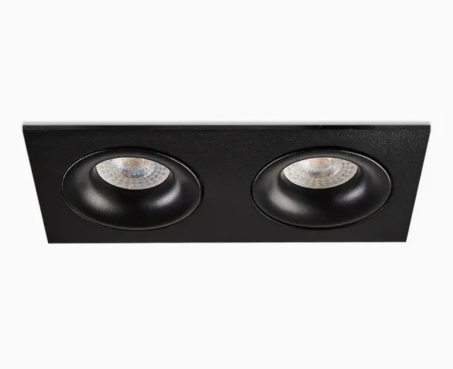 Точечный светильник Italline DE-202 black — черный, ракурс 2