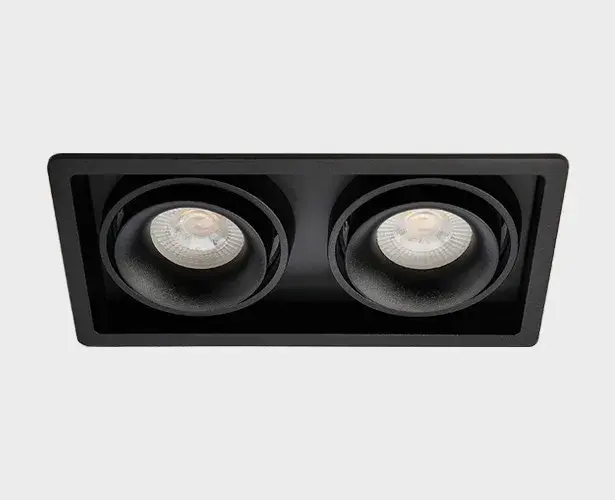 Точечный светильник Italline DE-312 black — черный, ракурс 2