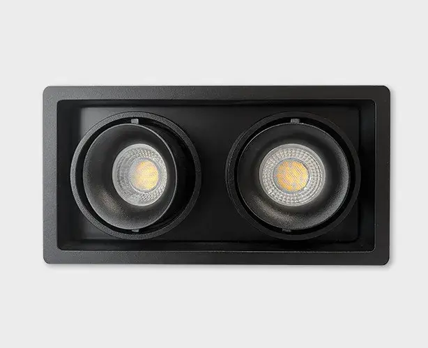 Точечный светильник Italline DE-312 black — черный, ракурс 3