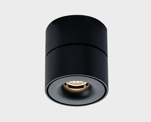 Точечный светильник Italline IT02-001 DIM black — черный, ракурс 2