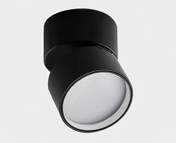 Точечный светильник Italline IT02-006 black 3000K — черный, ракурс 4