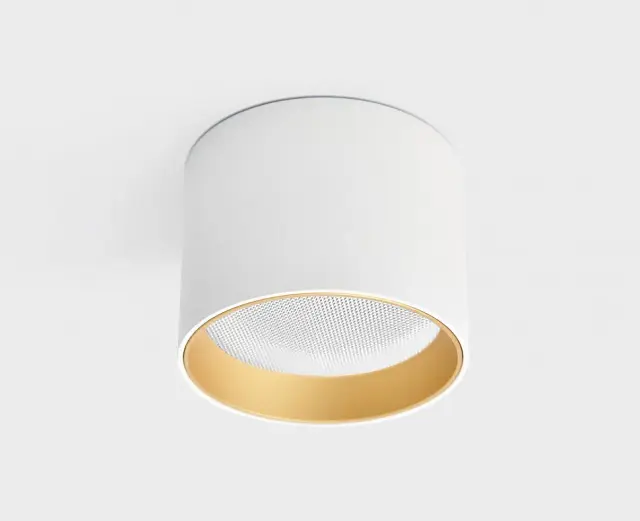 Точечный светильник Italline IT02-007 white 3000K — белый, ракурс 2