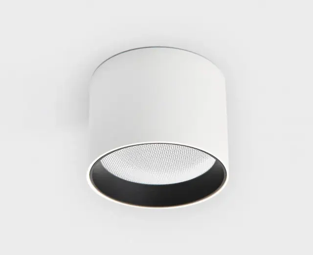 Точечный светильник Italline IT02-007 white 3000K — белый, ракурс 3