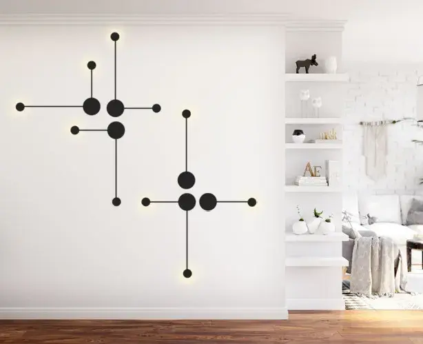 Бра Italline IT03-1434 black — черный, ракурс 6