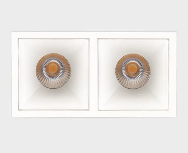 Точечный светильник Italline IT06-6020 white 3000K - 2 шт. + IT06-6022 white — белый