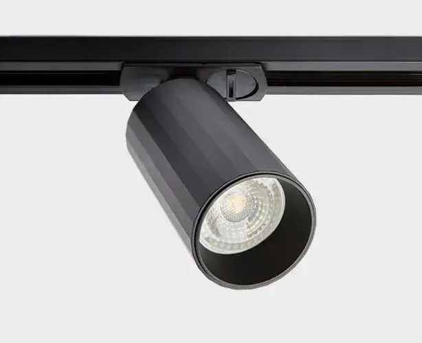 Светильник для однофазного трека Italline IT08-8010 black — черный, ракурс 3