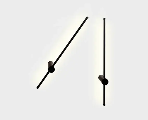 Бра Italline IT08-8019 black — черный, ракурс 2