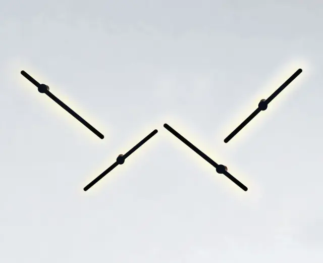 Бра Italline IT08-8020 black — черный, ракурс 6
