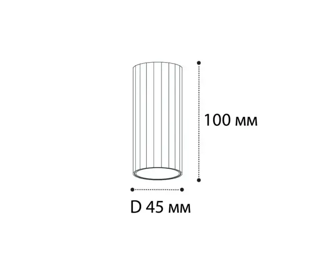 Точечный светильник Italline IT08-8028 white 3000K — белый, ракурс 7