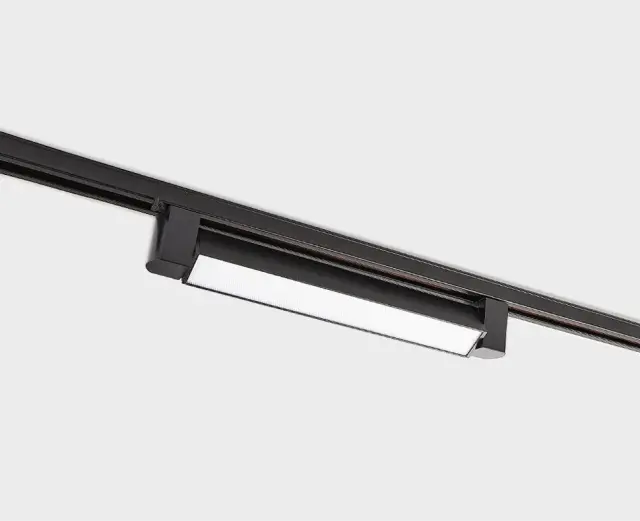 Светильник для однофазного трека Italline IT08-8029 black 4000K — черный, ракурс 2