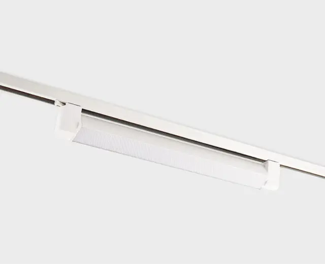 Светильник для однофазного трека Italline IT08-8030 white 3000K — белый, ракурс 3