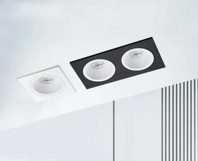 Точечный светильник Italline M01-1009 white — белый, ракурс 8