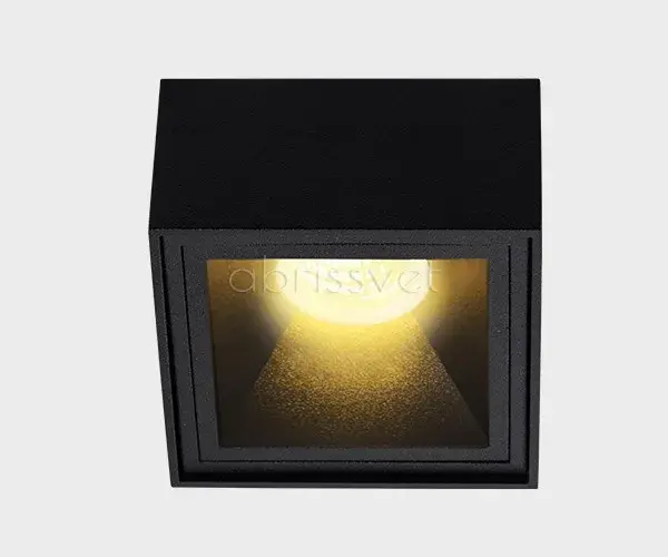 Точечный светильник Italline M01-1018 black — черный, ракурс 2