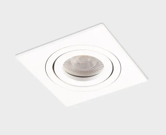 Точечный светильник Italline M02-026020 white — белый, ракурс 2