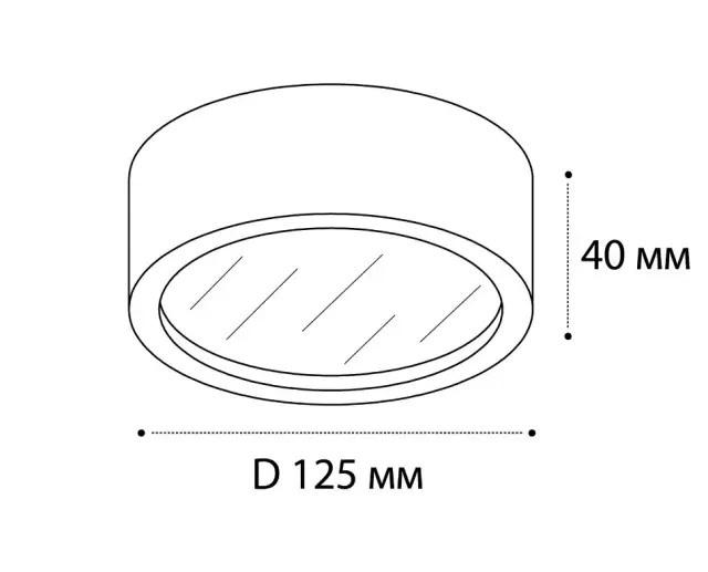 Точечный светильник Italline M04-525-125 black 3000K — черный, ракурс 8