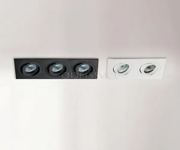 Точечный светильник Italline SAG103-4 black/black — черный, ракурс 4