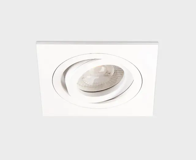 Точечный светильник Italline SAG103-4 white/white — белый, ракурс 2