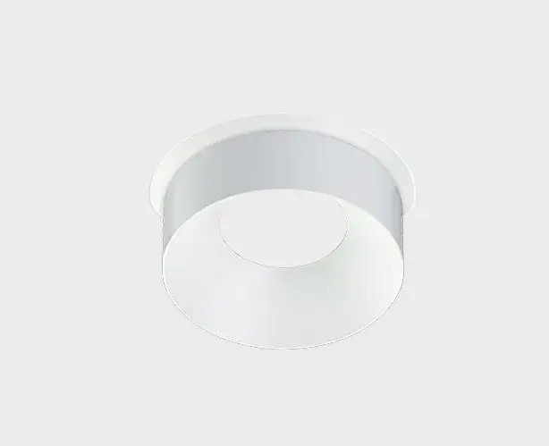 Точечный светильник Italline SKY black + SKY R white — белый, ракурс 5