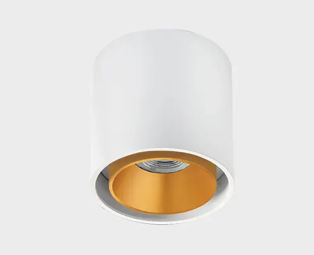 Точечный светильник Italline SKY white + SKY R gold — белый