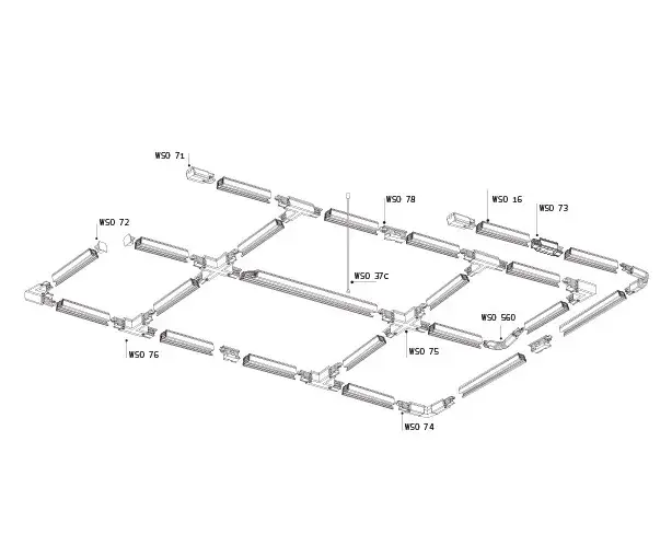 Светильник для однофазного трека Italline TR 3007 black 4000K — черный, ракурс 10