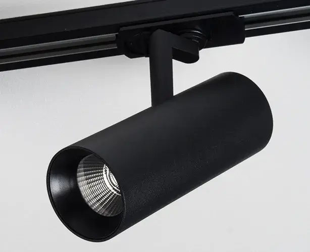 Светильник для однофазного трека Italline TR 3007 black 4000K — черный, ракурс 4