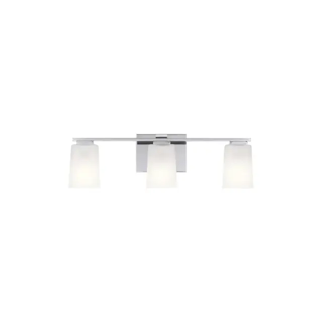 Светильник для ванной комнаты Kichler KL-ROEHM3-PC — хром, ракурс 2